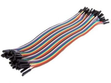 40 Pin Ayrılabilən Dişi-Dişi Jumper Kabel - 200 mm