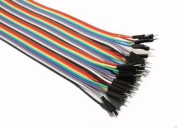 40 Pin Ayrılabilən Erkək-Erkək Jumper Kabel - 300 mm