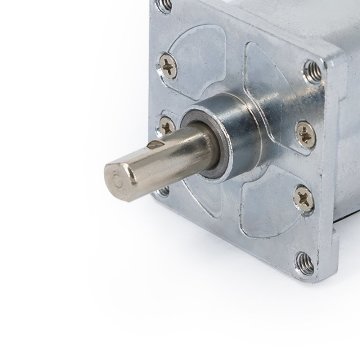 24V 60 RPM 42mm Reduktorlu Kvadrat Flanşlı Uzun DC Motor