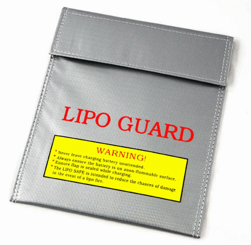 Li-Po Batareya Yanmayan Qoruma Çantası - Li-Po Safe Bag (23x30sm)
