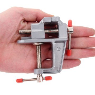 Mini Elektronikçi Qısqac - Masa Qısqacı (Mengene)