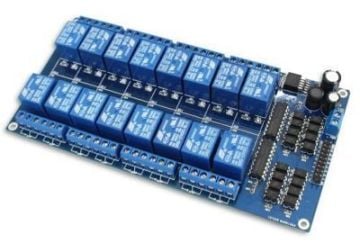 16′lı 12V Rele Kartı - 16 Way 12V Relay Module