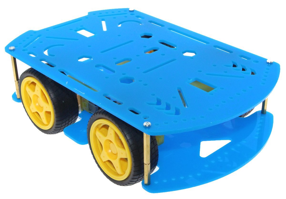 4WD Multi Robot Platforması - Mavi