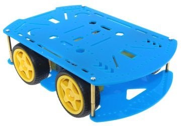 4WD Multi Robot Platforması - Mavi