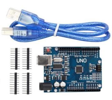 Arduino UNO R3 Klon + Kabel Hədiyyə (USB Chip CH340)