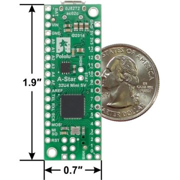 A-Star 32U4 Mini SV Təkmillədirmə Kartı