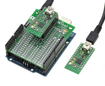 Wixel Arduino Kabelsiz Xəbərləşmə Shield′i