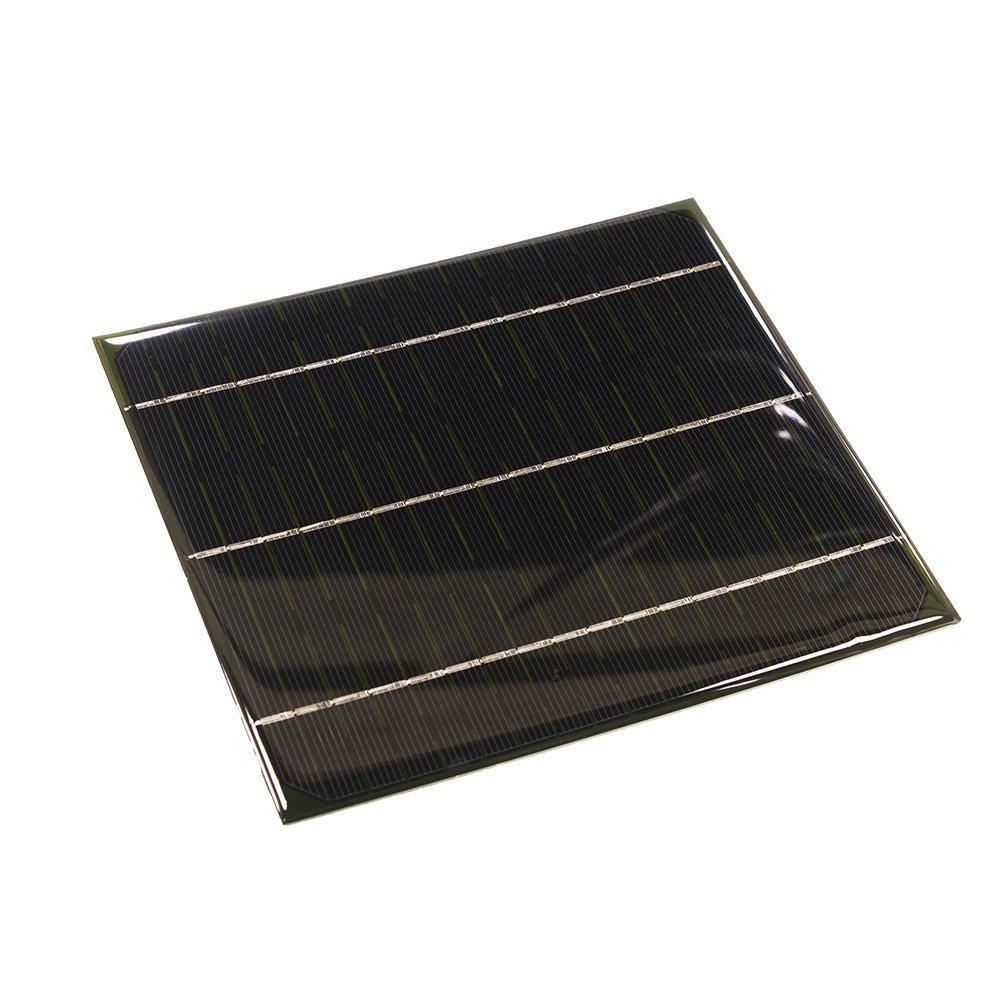 9V 500mA Günəş Paneli - 176x160mm