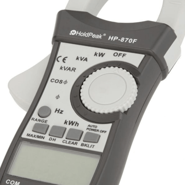 HoldPeak HP-870F AC True RMS Sıxac Sayğacı - Pensampermeter