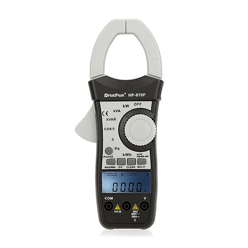HoldPeak HP-870F AC True RMS Sıxac Sayğacı - Pensampermeter