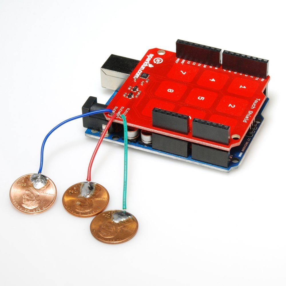 3x3 Kapasitiv Touch Keypad Shield