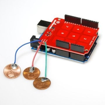3x3 Kapasitiv Touch Keypad Shield
