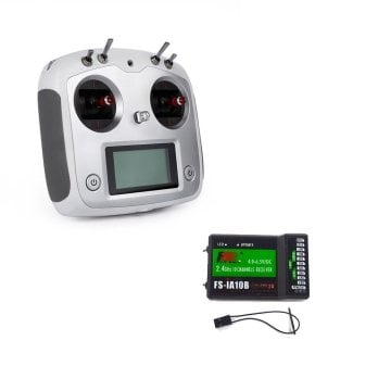 Flysky FS-İ6S 2.4GHz 10 Kanal Pult və FS-İA10B Alıcı ( Telefon Tutucu Daxil )