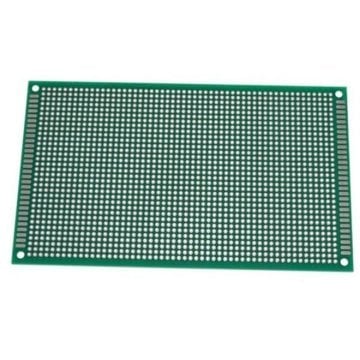 İki Üzlü Deşikli Plata - Pertinax 15x20sm