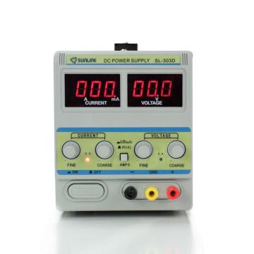 Sunline 303D DC Güc Qaynağı 0-30V - 0-3A
