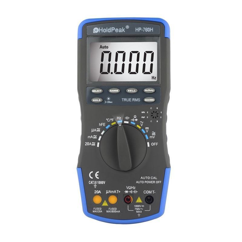 HoldPeak HP-760H True RMS Rəqəmsal Multimetr