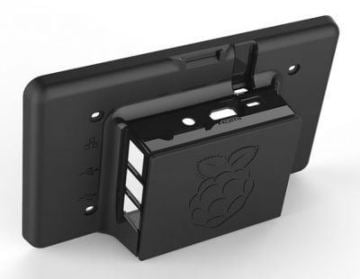 Raspberry Pi Rəsmi Ekran Qutusu - Qara