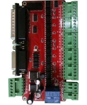 5 Oxlu LPT Nəzarət Kartı PWM - Qırmızı