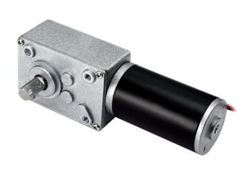 12V 120 RPM L Reduktorlu Torklu DC Motor
