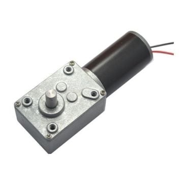12V 120 RPM L Reduktorlu Torklu DC Motor