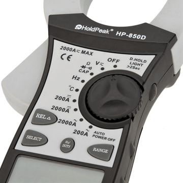 HoldPeak HP-850D AC-DC Sıxac Sayğacı - Pensampermeter