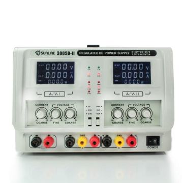 Sunline 3005D-II DC Güc Qaynağı 0-30V/0-5A