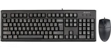 A4 Tech KM-72620D USB Kabelli Klaviatura Mouse Dəsti