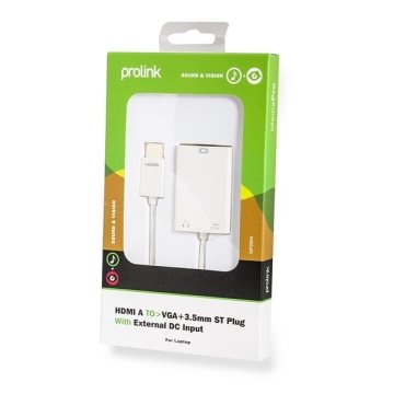 Prolink MP299A HDMI - VGA + 3.5 ST Adapter