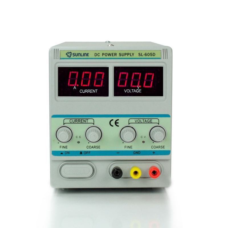 Sunline 605D DC Güc Qaynağı 0-60V/0-5A