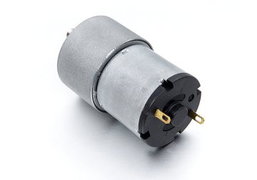 12V 100 RPM 37mm Reduktorlu DC Motor