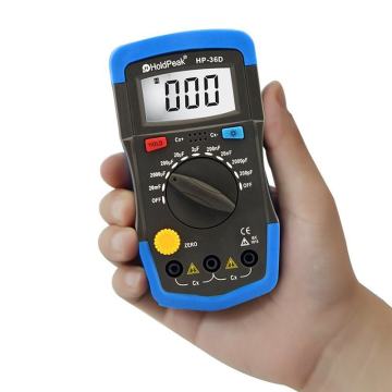 HoldPeak HP-36D Kapasitansmetr - Capacitance Meter