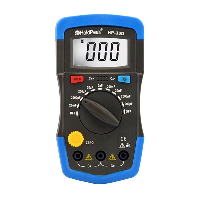 HoldPeak HP-36D Kapasitansmetr - Capacitance Meter
