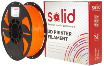 Solid Filament PLA Plus Narıncı - 1 kq