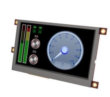 Raspberry Pi 4.3′′ Touch LCD Modul Dəsti