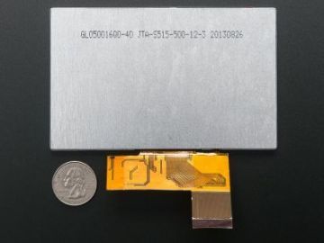 5.0'' 40-Pin TFT Touch Ekran