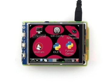 3,2′′ Raspberry Pi Touch LCD Ekran (Əsas Ekran)