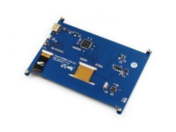 7'' HDMI Kapasitiv Touch LCD Ekran - 800x480 (B)