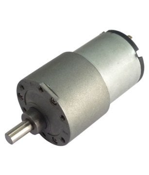 24V 800 RPM 37mm Reduktorlu DC Motor