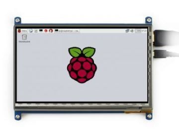 7'' HDMI Kapasitiv Touch LCD Ekran - 1024x600 (C)