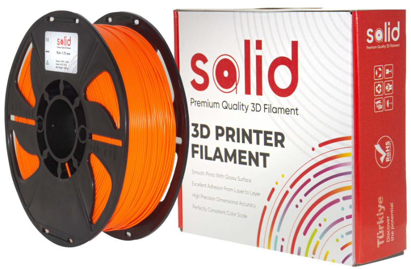 Solid Filament PETG Narıncı - 1 kq