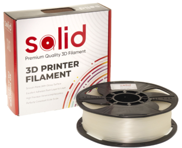 Solid Filament PETG Şəffaf Rəng - 1 kq