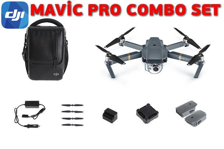 Mavic Pro 4K Dron Combo Dəst