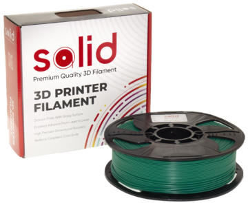 Solid Filament PETG Tünd Yaşıl - 1 kq