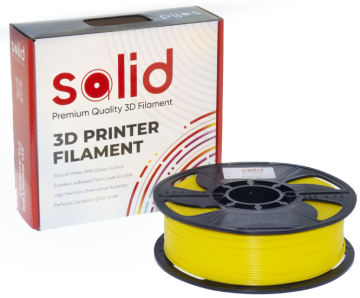 Solid Filament PETG Sarı - 1 kq