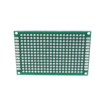 İki Üzlü Deşikli Plata - Pertinax 4x6sm