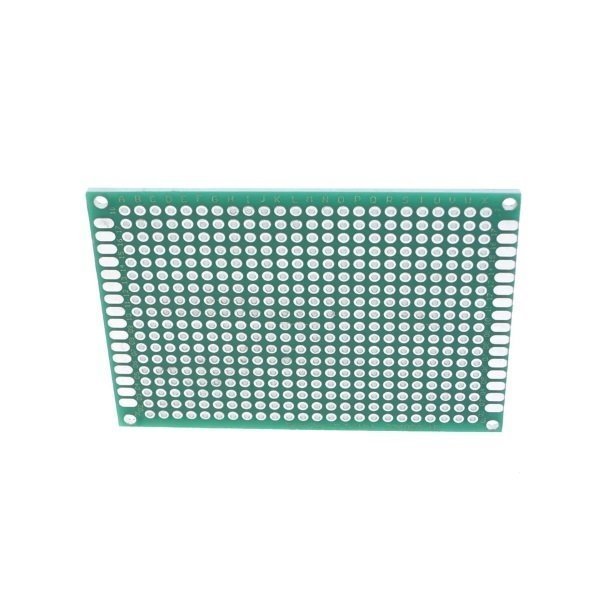 İki Üzlü Deşikli Plata -  Pertinax 5x7sm