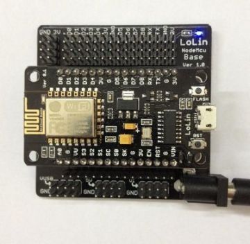 NodeMCU LoLin ESP8266 Base Shield