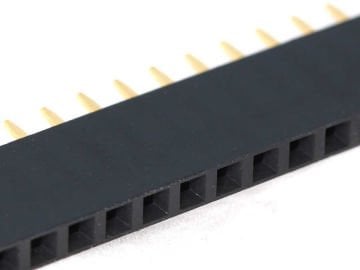 40 Pin Dişi Header 2.54mm Qara