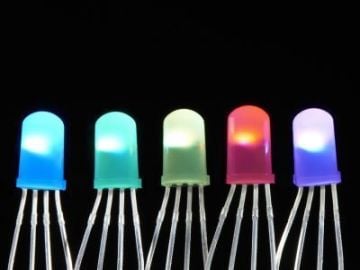NeoPixel 5 mm RGB LED (5′li paket)