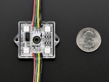 36 mm 4′lü Kvadrat RGB LED (20 hissə)